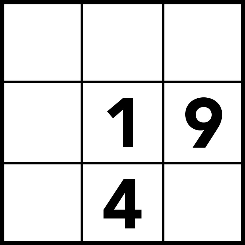 Sudoku puzzle