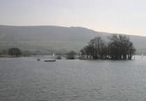 Sailors take to the waters of Llangorse Lake