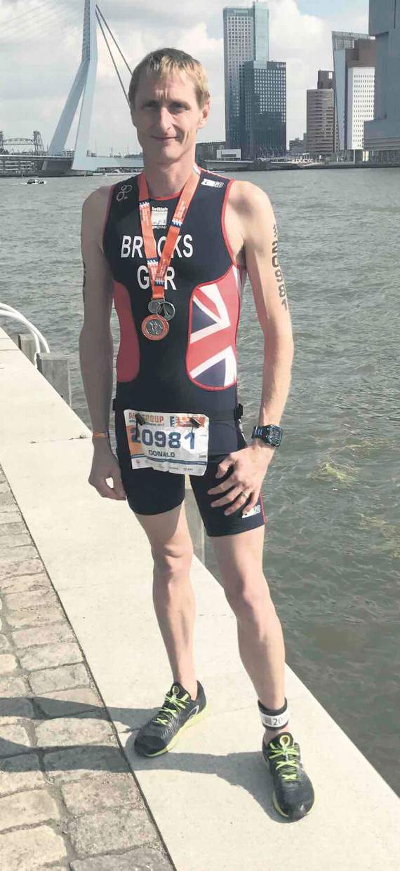 Triathlete Brooks adds world title to Euro crown | middevonadvertiser.co.uk