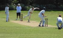 Clanfield win their first-ever home game in the Hampshire Cricket League