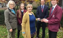 Petersfield pupils can now test the air quality at school, and on the way to school