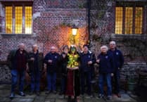 Wassail Queen and Shantymen bless apple harvest at Chawton House