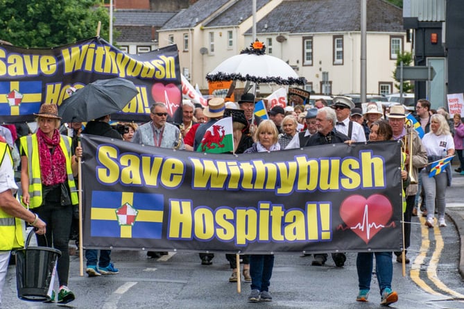 Save Withybush Hospital campaigners will hold a rally later this month