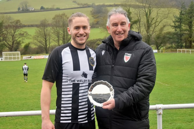 Bow Street 4 Welshpool Town 2, 12 Feb, 2022