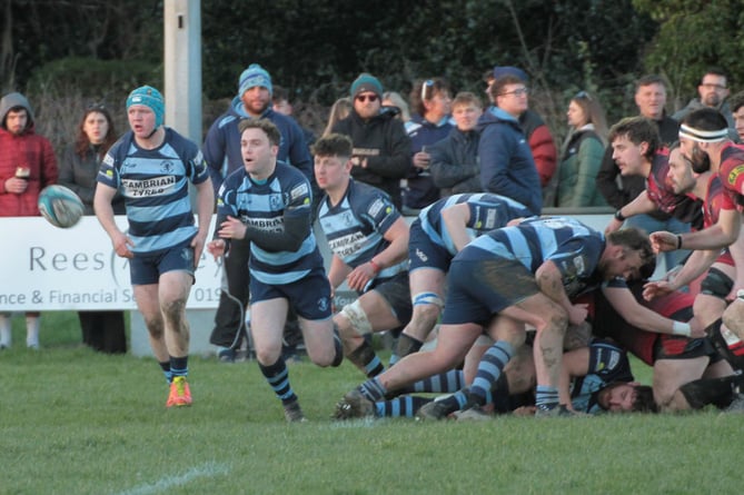 Aberystwyth are through to the quarter final of the WRU Plate competition after a hard-fought win against Bonymaen