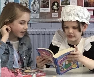 World Book Day at Morchard Bishop C of E Primary School.