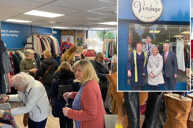 Wey Hill’s new Vintage Store is a charity shop like no other, says Age UK Surrey