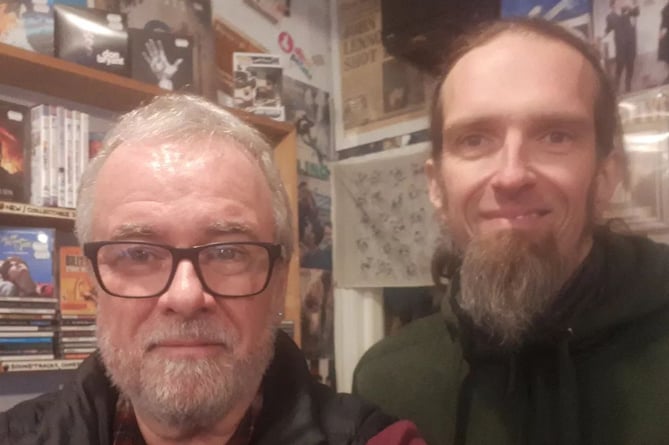 Andy Hibberd (left) will pass over ownership of 101 Collectors Records to Richard Stone (right) next month