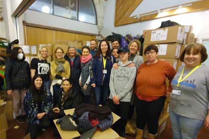 Farnham aid for Ukraine refugees