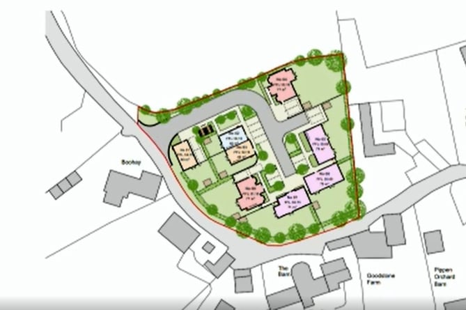 Riseley Nurseries homes plan (Image: Planning documents)
LDR March 2022