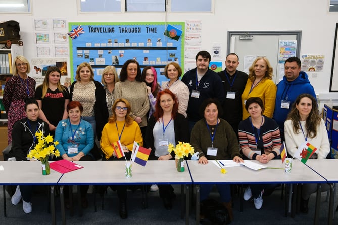 Monkton School Erasmus Project GRT visitors