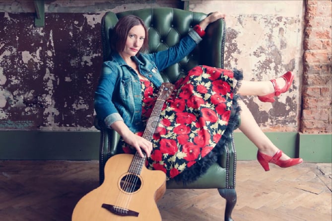 Sarah Saville is appearing in Petersfield on Friday