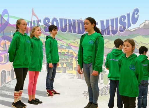 Some of the young actors who will take to the stage for CODS production of ‘The Sound of Music’.  Photos: Mike Palmer
