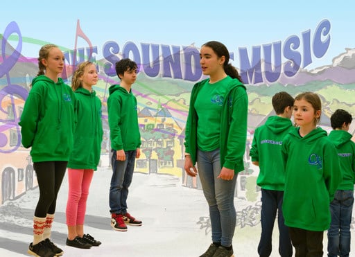Some of the young actors who will take to the stage for CODS production of ‘The Sound of Music’. Photos: Mike Palmer