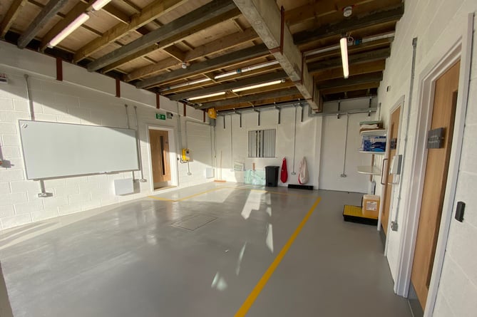 Ambulance garage