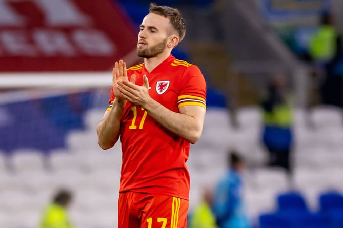 Rhys Norrington-Davies, Walez v Czech Republic, Cardiff, 29 March , 2022