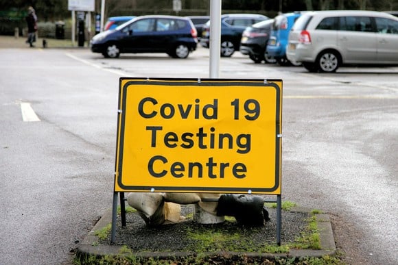 A Covid 19 testing centre