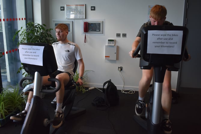 Ysgol Harri Tudur bikes