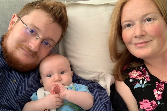 Andy, Ethan, and Louise Davis