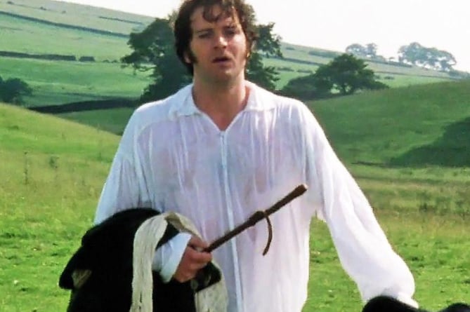 The white shirt worn by Colin Firth in the beloved 1995 BBC adaptation of Pride and Prejudice will be on display as part of Jane Austen House’s new exhibition on Regency underwear