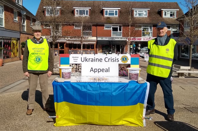 Lions members held collections at The Forest Centre in Grayshott (pictured), The Country Market and Headley – and raised more than £4,500