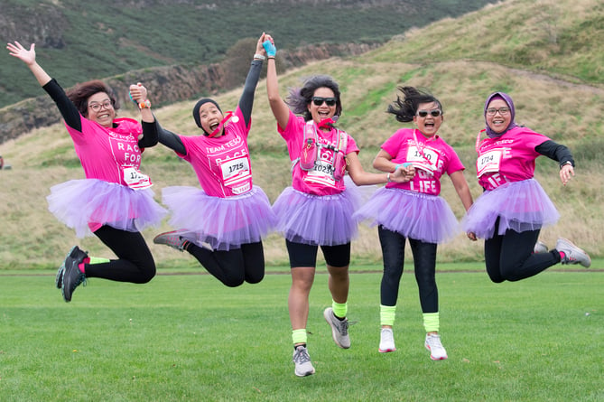 FREE FIRST USE ONLY
Picture by Lesley Martin
10/10/21

Cancer Research UK Race For Life at Holyrood Park, Edinburgh, Sunday October 10th.

All images © Lesley Martin 2021. Free first use only for editorial in connection with the commissioning client's press-released story. All other rights are reserved. Use in any other context is expressly prohibited without prior permission.


© Lesley Martin 2021
e: lesley@lesleymartin.co.uk
t: 07836745264


 
