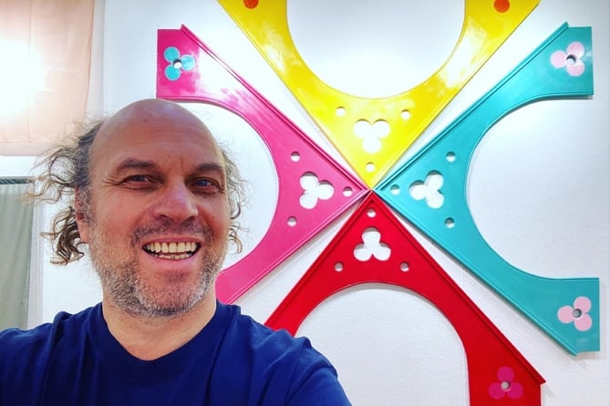 Artist Giles Ford has put together an exhibition celebrating and inspired by Machynlleth