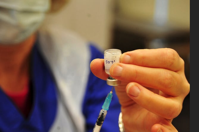 Covid-19 vaccine. Picture: Steve pope