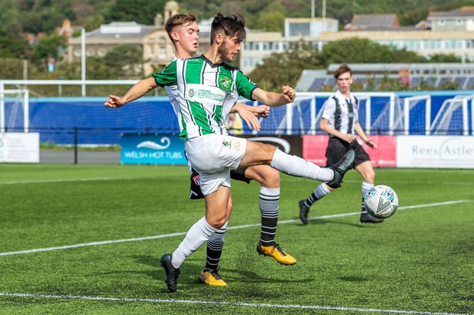 Cymru Premier Development League North match Aberystwyth Town 19s vs Flint Town 19s at Park Avenue Stadium on 26 September 2021 Score 7-3
Credit: Colin Ewart Photography