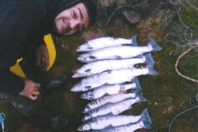 Dafydd Rees fish and nets