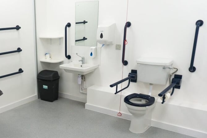 An example of a Changing Places disability access toilet