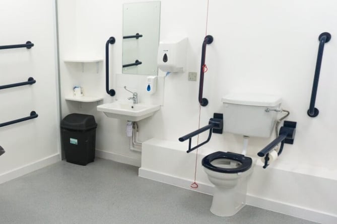 An example of a Changing Places disability access toilet