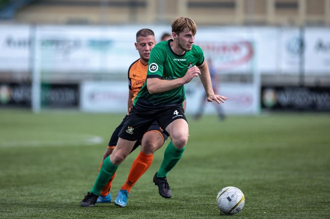 FAW Welsh Cup match Aberystwyth Town vs Aber Valley FC at Park Avenue Stadium on 04 September 2021 Score 9-0
Credit: Colin Ewart Photography