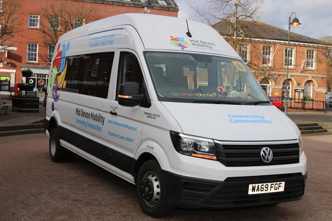 Could you become a car or minibus driver for Mid Devon Mobility? AQ 5842