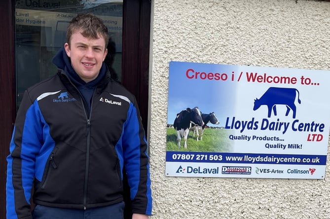 Lloyds Dairy Centre Manager, Owen McConochie.