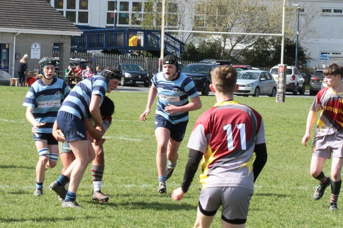 Aberystwyth and Crymych put up a dazzling show of rugby in a close game over the weekend