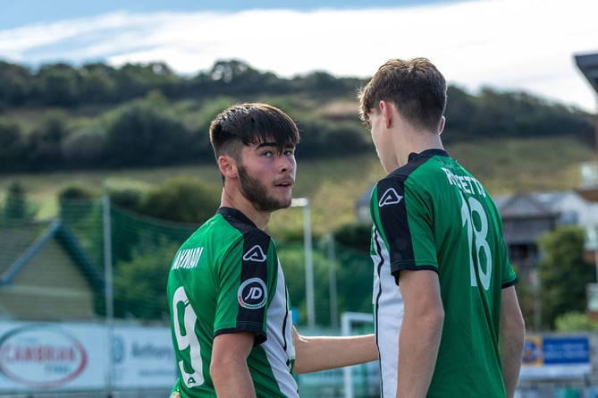 Cymru Premier Development League North match Aberystwyth Town 19s vs Flint Town 19s at Park Avenue Stadium on 26 September 2021 Score 7-3
Credit: Colin Ewart Photography