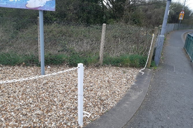 Police are appealing for information about the damage