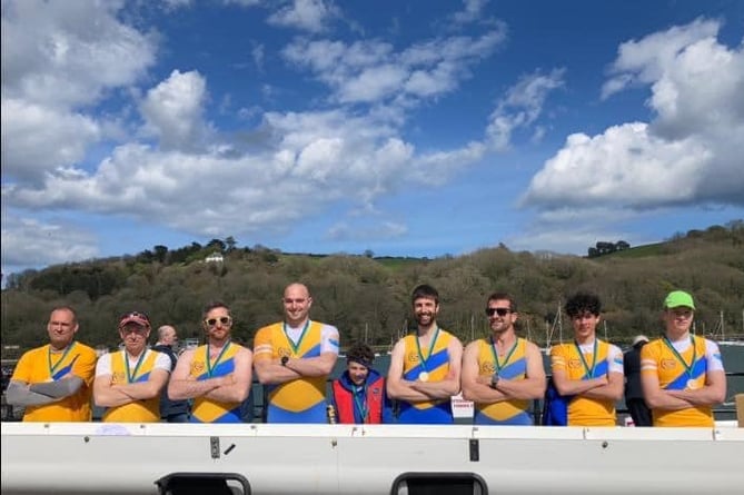 Paignton’s Men’s eight.