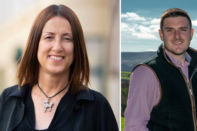 Jane Dodds and James Evans