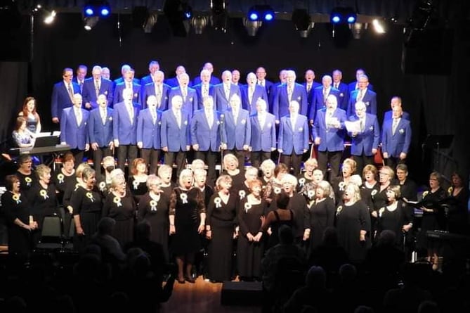 Neyland Ladies and Barry Male Voice Choir in concert