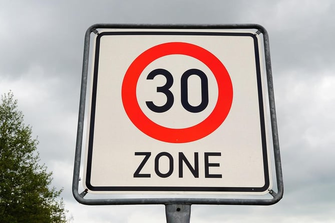 30mph zone