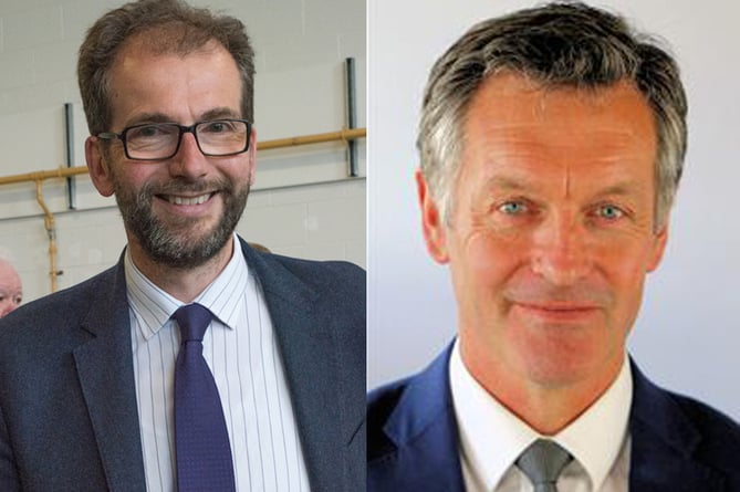 James Gibson-Watt and Aled Davies