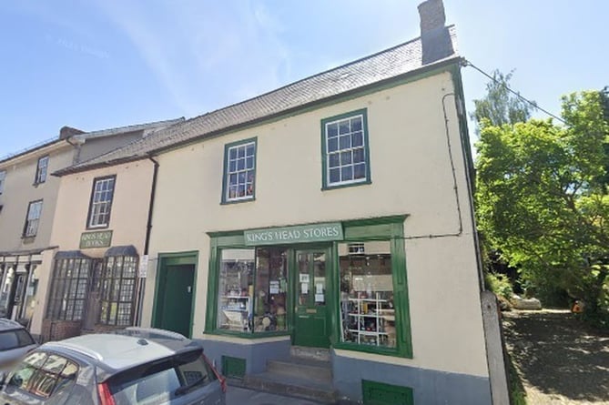 Presteigne Listed Building Consent Planning Application for 45A High Street - from Google Streetview
