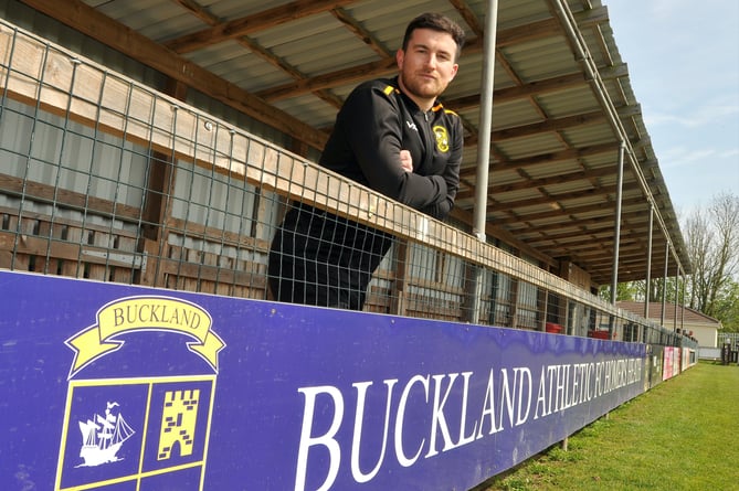 Photo: Steve Pope. MDA160422A_SP004
Football. Buckland Athletic announce Dan Hart as new First Team Head Coach.
