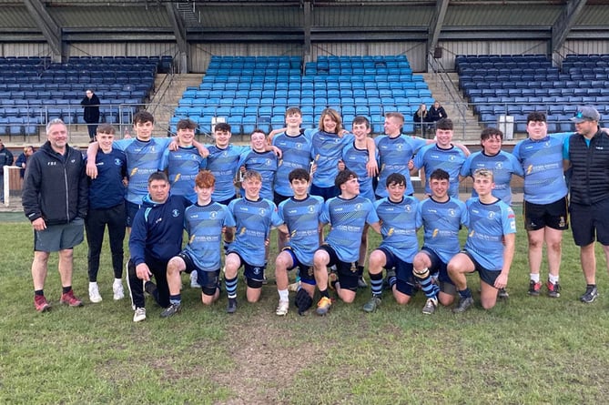 The Aberystwyth Under-16s squad