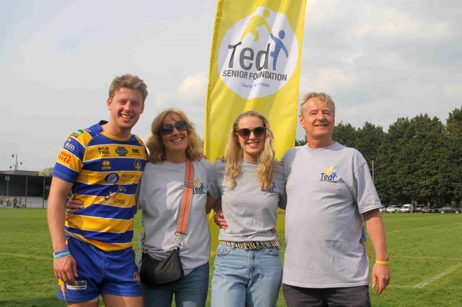 A proud Senior family reflect on a fantastic day