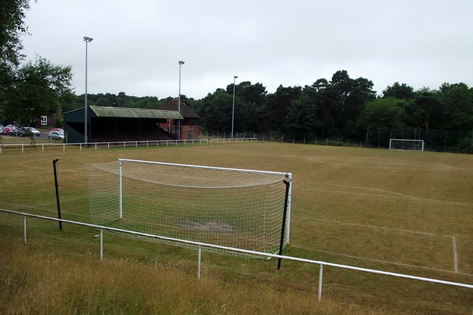 The Daly Ground in Budds Lane, once home to the Army’s football team and now in the grounds of Oakmoor School, has a superb playing surface