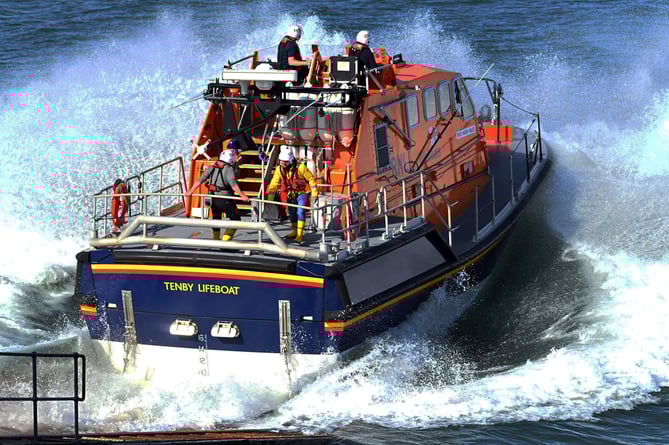 Tenby lifeboat