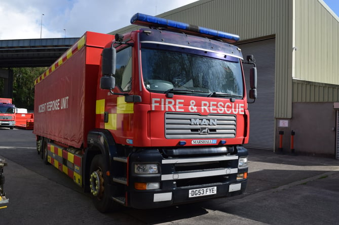 Fire incidence response unit